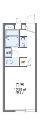 レオパレスコーラルⅡの物件間取画像